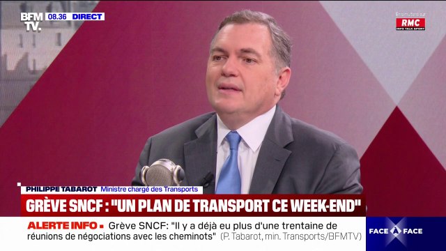 SNCF: La grève est toujours évitable , assure Philippe Tabarot, ministre des Transports
