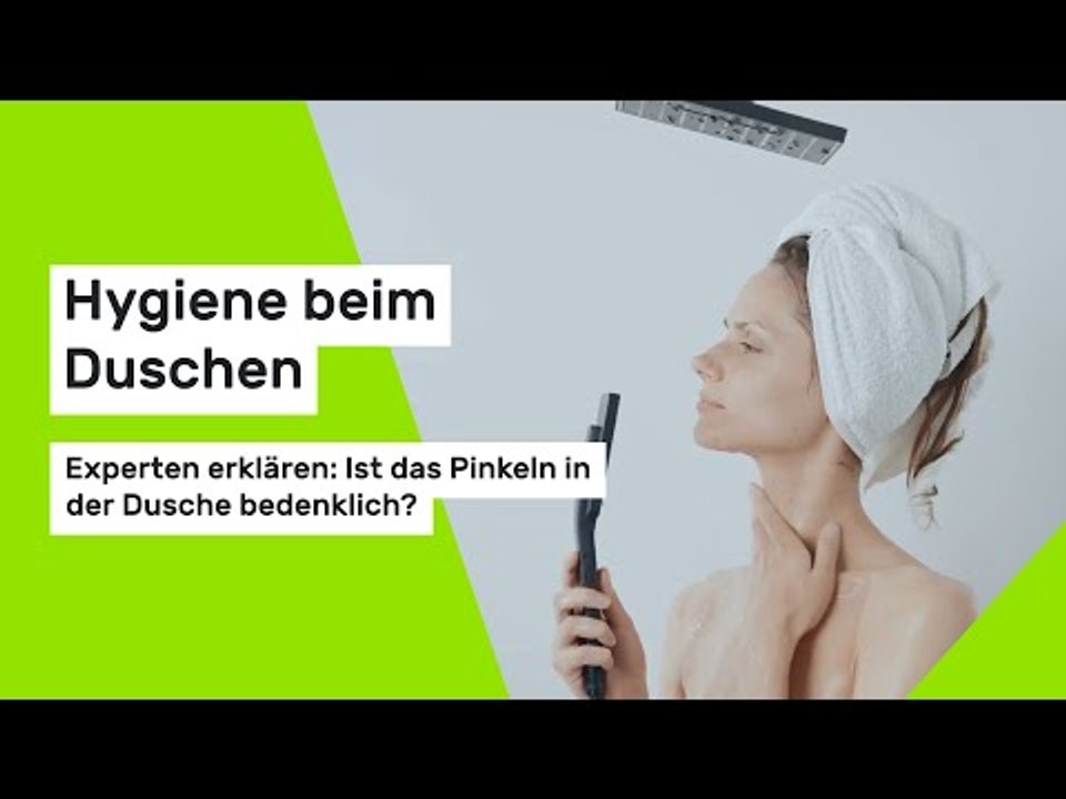 Hygiene beim Duschen: Experten erklären: Ist das Pinkeln in der Dusche bedenklich?