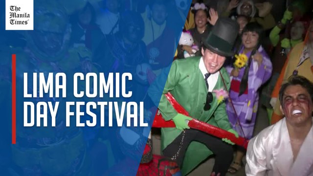 Cosplayers in Peru bring fantasy and films to life at annual Lima comic festival