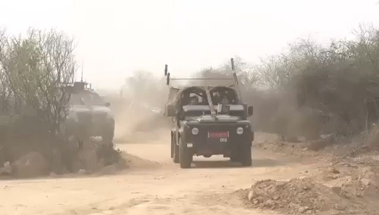 Chief of Army Staff (COAS), General Syed Asim Munir, NI (M), visited the Tilla Field Firing Ranges (TFFR) today to witness Exercise Hammer Strike—ISPR