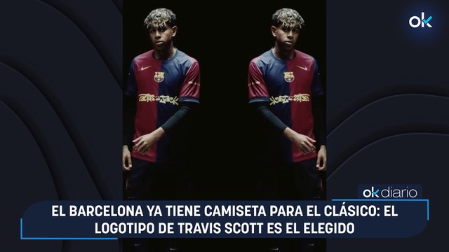 El Barcelona ya tiene camiseta para el Clásico: el logotipo de Travis Scott es el elegido