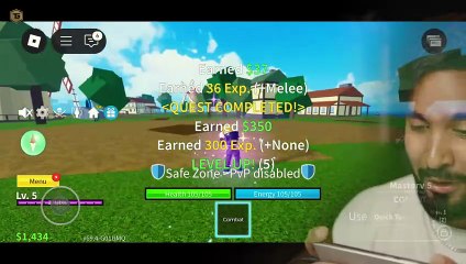 MY FIRST DAY IN BLOX FRUITS