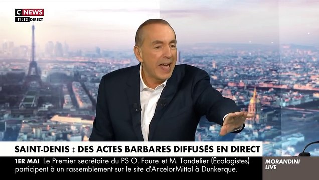 Le philosophe Mathias Leboeuf était en plateau face à Jordan Florentin, journaliste au magazine Frontières .