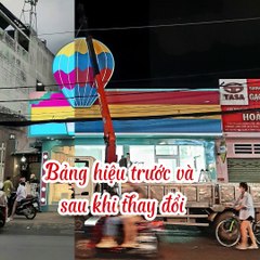 Thi công bảng hiệu shop thời trang Ilaby