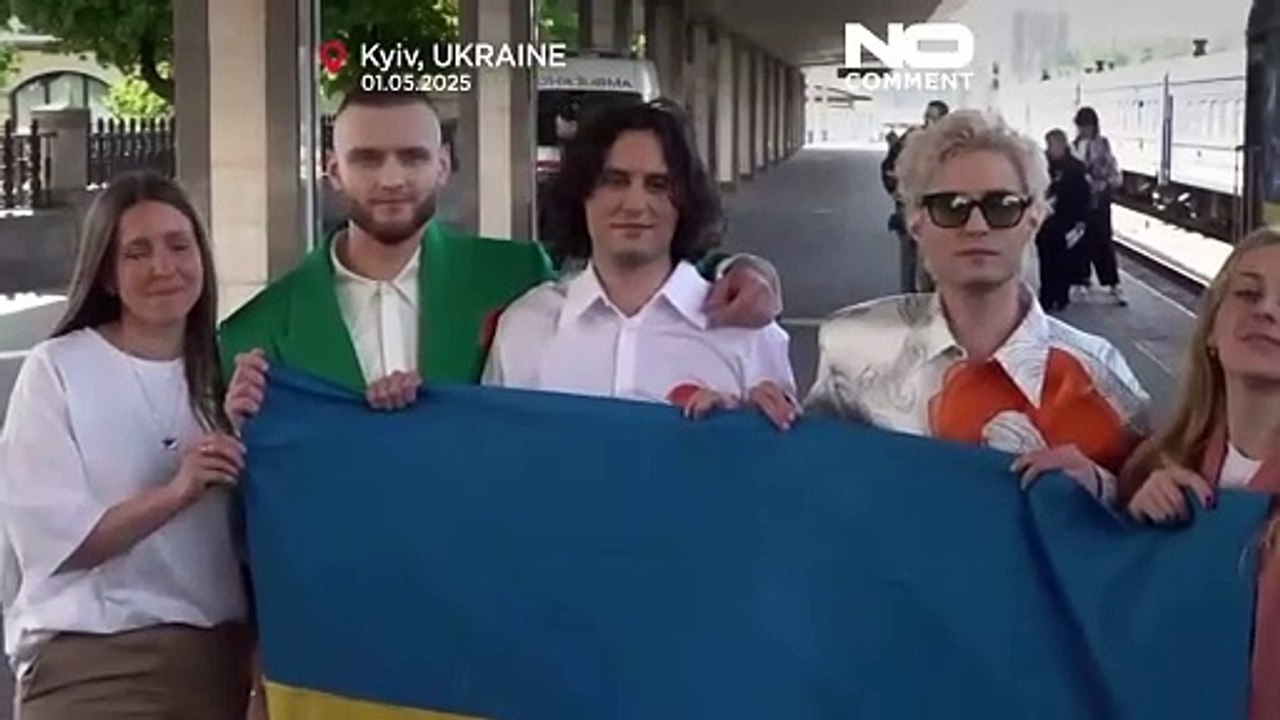 Ukrainisches Trio Ziferblat verbreitet Hoffnung bei Eurovision 2025