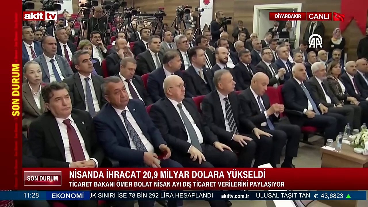 Nisan ayı dış ticaret verileri açıklandı