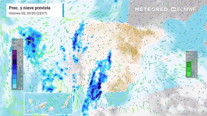 En unas horas las tormentas descargarán con mucha fuerza