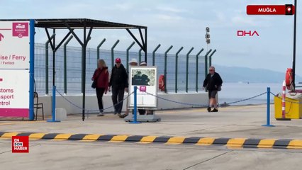 Bodrum’a yolcu gemisi 590 turist geldi