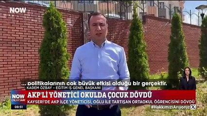 İddia: AK Parti yöneticisi, oğluyla tartışan çocuğu okulun içinde dövdü