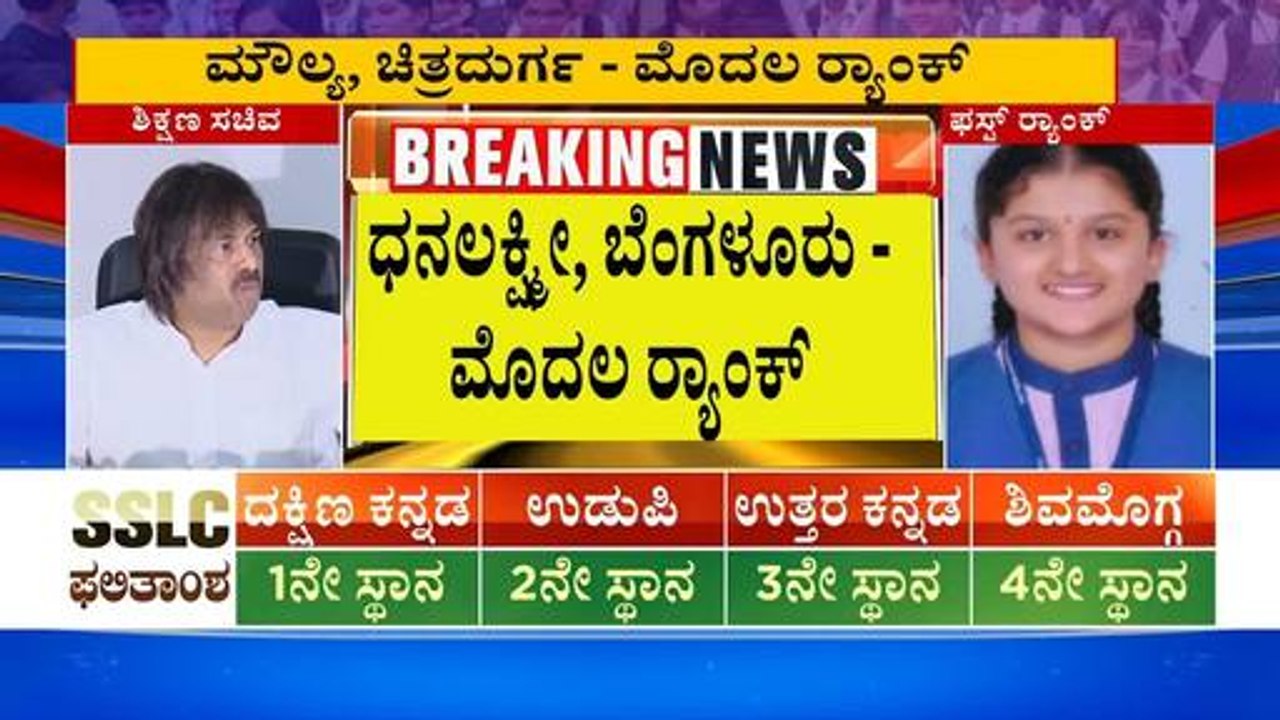 ಈ ಬಾರಿಯೂ SSLCಯಲ್ಲಿ ವಿದ್ಯಾರ್ಥಿನಿಯರೇ ಮೇಲುಗೈ | Karnataka SSLC Result 2025 | Kannada News|  Suvarna News