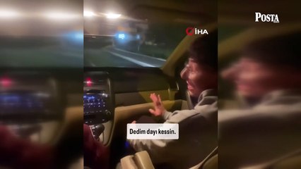 Otostopla rektöre denk geldiler, tanımayıp 'dayı' dediler! O anlar kamerada