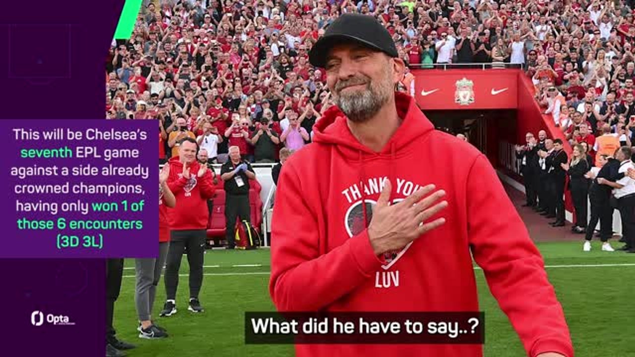 Slot reveals special message sent by Klopp after title triumph