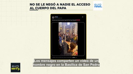 Euroverify: No, a los africanos no se les negó el acceso para visitar el cuerpo del Papa Francisco