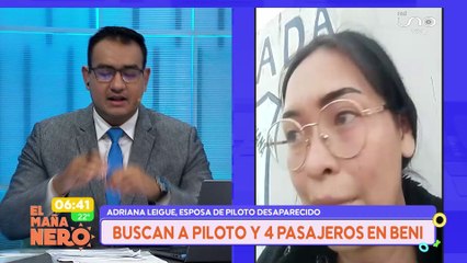 scz habla la familiar de uno de los pasajeros que iba en la avioneta en Beni