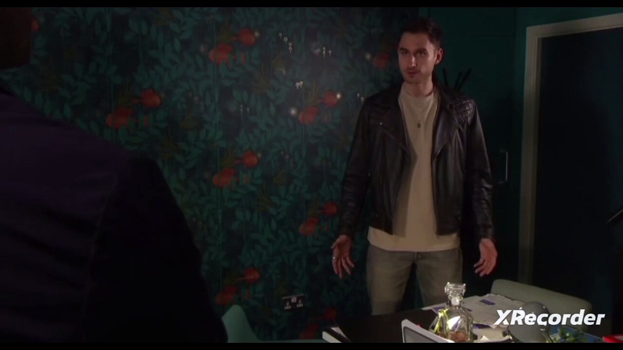 Hollyoaks Warren Fox Threatens Freddie Roscoe 30th April & 1st May 2024