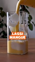 Boisson façon lassi mangue maison 🥭✨