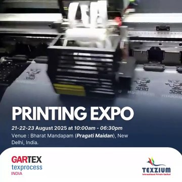 Unleash the Future of Textile Printing at Gartex Texprocess India 2025 – Where Innovation Meets Fabric!
