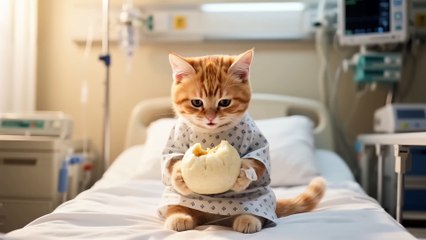 Ginger Cat Dad’s Selfless Toil: Building a Brighter Day with Hamburgers for His Kitten