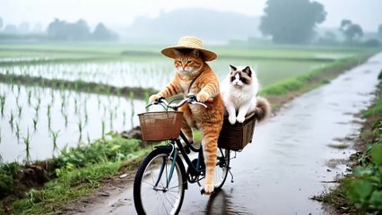 Ginger Cat’s Heartfelt Rescue: Welcoming a Ragdoll with Homemade Salmon Sushi