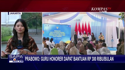 [FULL] Prabowo Sebut Guru Honorer Dibantu Rp300 Ribu/Bulan, Bagaimana Mekanisme Pelaksanaannya?