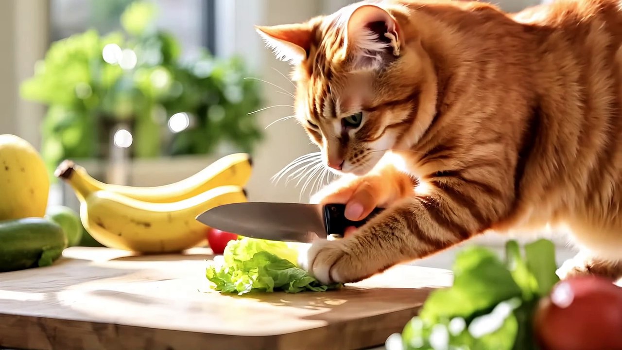 Little Cat’s Heroic Heart: Rescuing a Fainted Baby Elephant with Loving Care