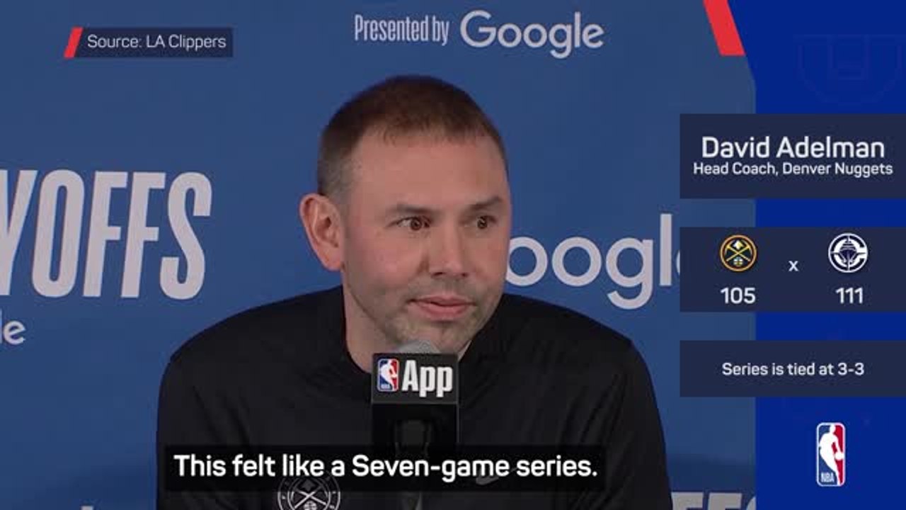 Adelman expected Nuggets' series with the Clippers to go the distance