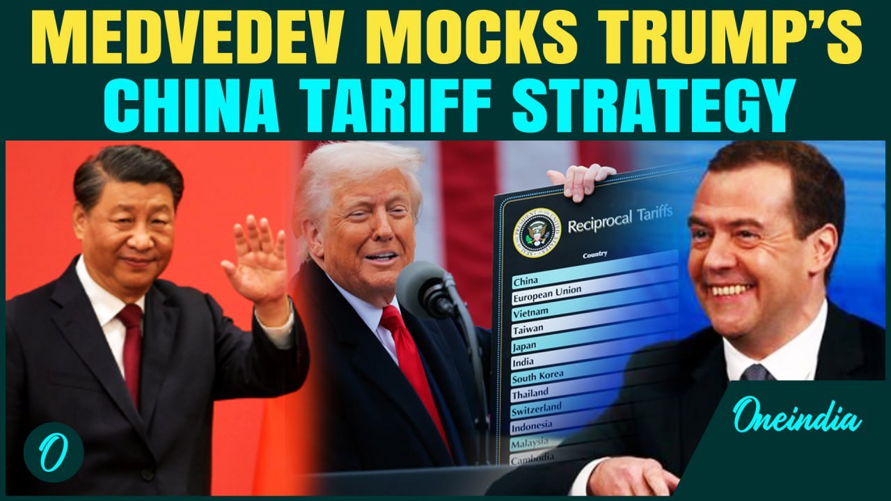 Medvedev Mocks Trump’s China Tariffs, Says Alli...