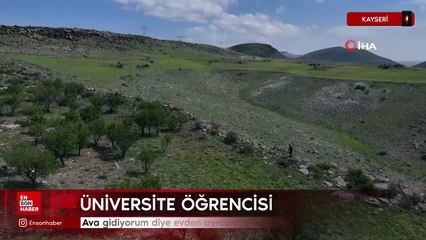 Kayseri'de ava gidiyorum diye evden ayrılan gencin cansız bedenine ulaşıldı