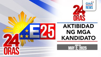 #Eleksyon2025: Aktibidad ng senatorial candidates (May 2, 2025) | 24 Oras