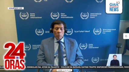 Hiling ng legal team ni FPRRD: itigil ang kaso at agad siyang palayain | 24 Oras