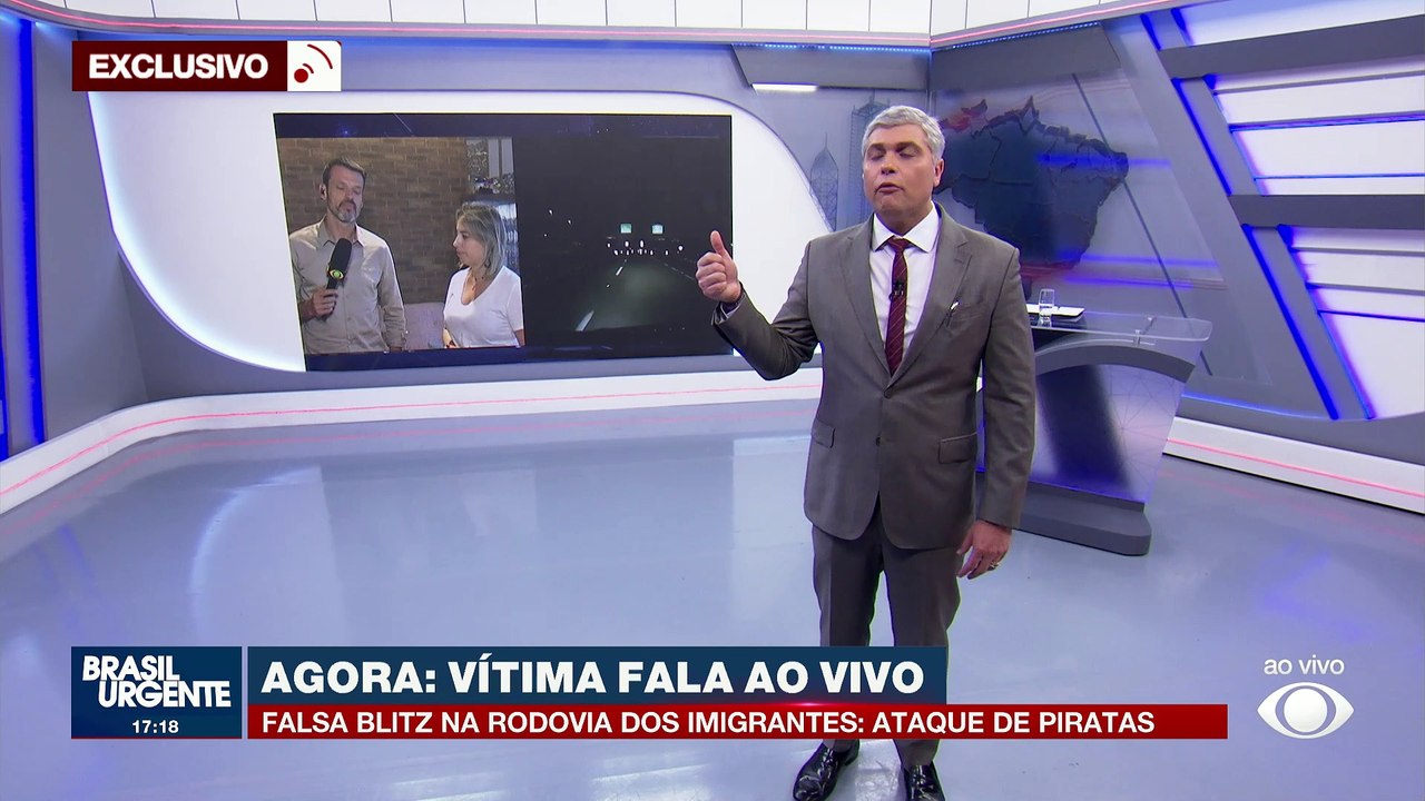 Falsa blitz na Imigrantes: criminosos tentam assaltar carro de aplicativo