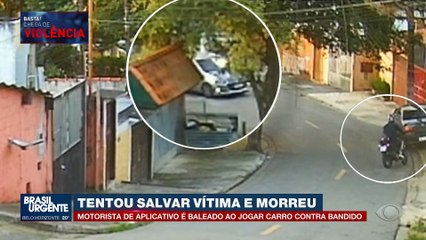 Motorista de app tenta impedir assalto, é baleado e morre em Carapicuíba