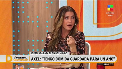 👀 Axel y su KIT DE SUPERVIVENCIA en caso de que SE ACABE EL MUNDO