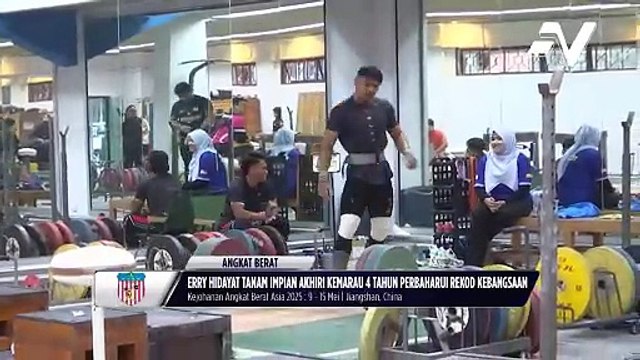 Erry Hidayat pasang impian lebur rekod kebangsaan