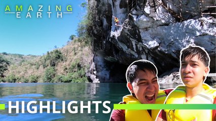 Amazing Earth: Jamir Zabarte’s wild ‘Little Palawan’ adventure in Bulacan!