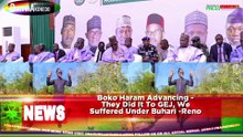 Boko Haram Advancing - They Did It To GEJ, We Suffered Under Buhari -Reno