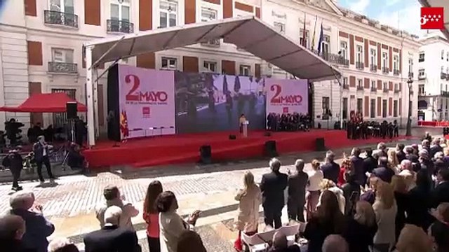 Ayuso: El pueblo de Madrid está dolido y echa de menos a sus fuerzas armadas .