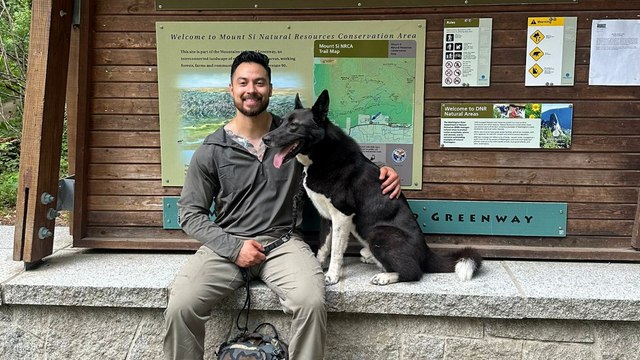 US veteran adopts stray dog he found while volunteering in Ukraine