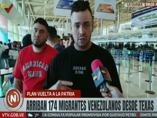 Venezolanos que arribaron al país denuncian atropellos y violación de DD. HH. en EE. UU.