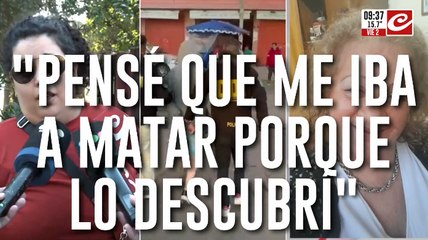 Dramático testimonio de la sobrina de Claudia: "Pensé que me iba a matar porque lo descubrí"