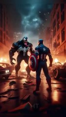 Captain America X Venom Ai fusion