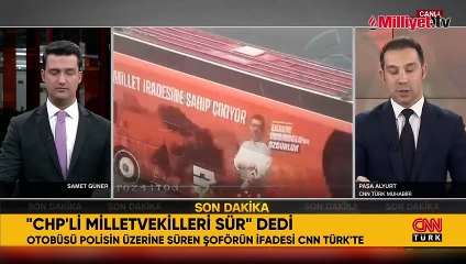Bakan Yerlikaya yeni görüntüleri paylaştı! Polisin üzerine CHP otobüsünü süren şoförün ifadesi ortaya çıktı