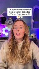 J’ai vu les 2 premiers épisodes d’Escort Boys en avant-première à Canneseries ! 🔥🎬