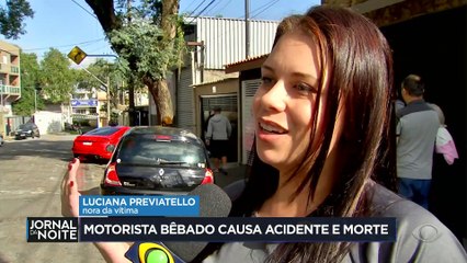 Motorista bêbado causa acidente e morte na Grande SP