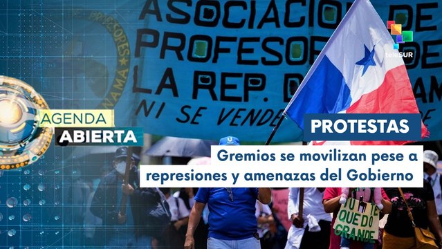 Sindicatos y organizaciones amplían huelga general en Panamá