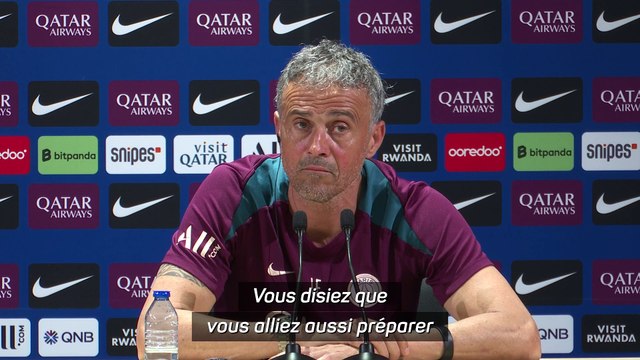 Luis Enrique annonce Dembélé forfait pour le match contre Strasbourg