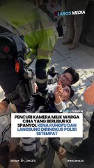 Begal Kamera Warga Cina Yang Berlibur ke Spanyol Kena Kungfu dan Langsung Diringkus Polisi Setempat