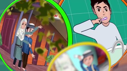 Abdul bari & Ansharah learning dua.kids caartoon/DAILYMOTION