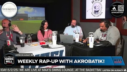 Akrobatik- This week's Weekly Sports Rap-Up!