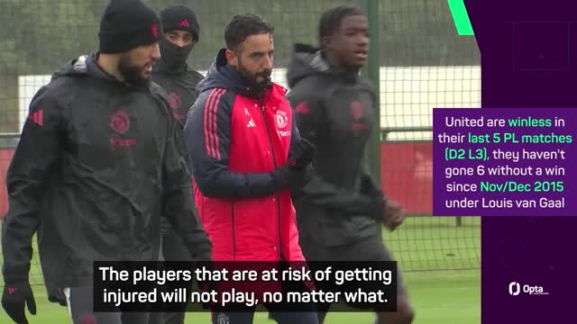 Amorim confirms changes will be made as Man United eye Europa League tie